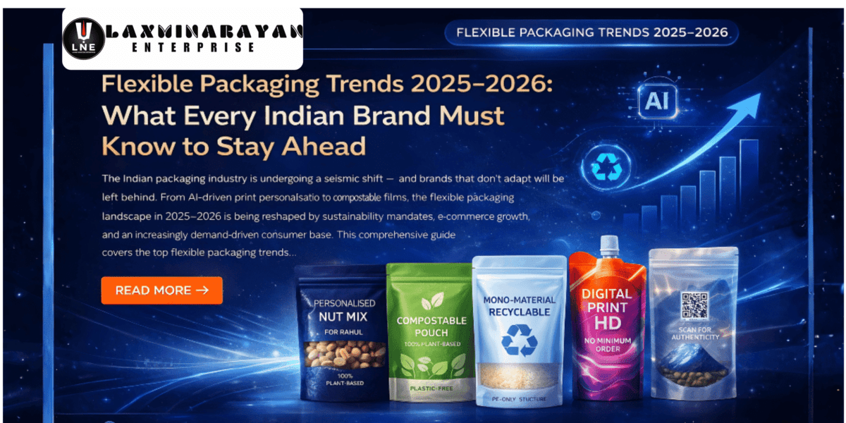 Flexible Packaging Trends 2025-2026: What Every Indian Brand Must Know to Stay Ahead
