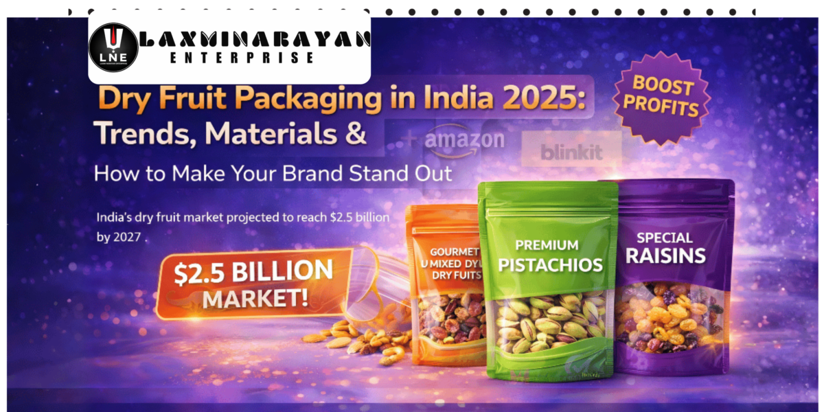 Dry Fruit Packaging in India 2025: Trends, Materials & How to Make Your Brand Stand Out