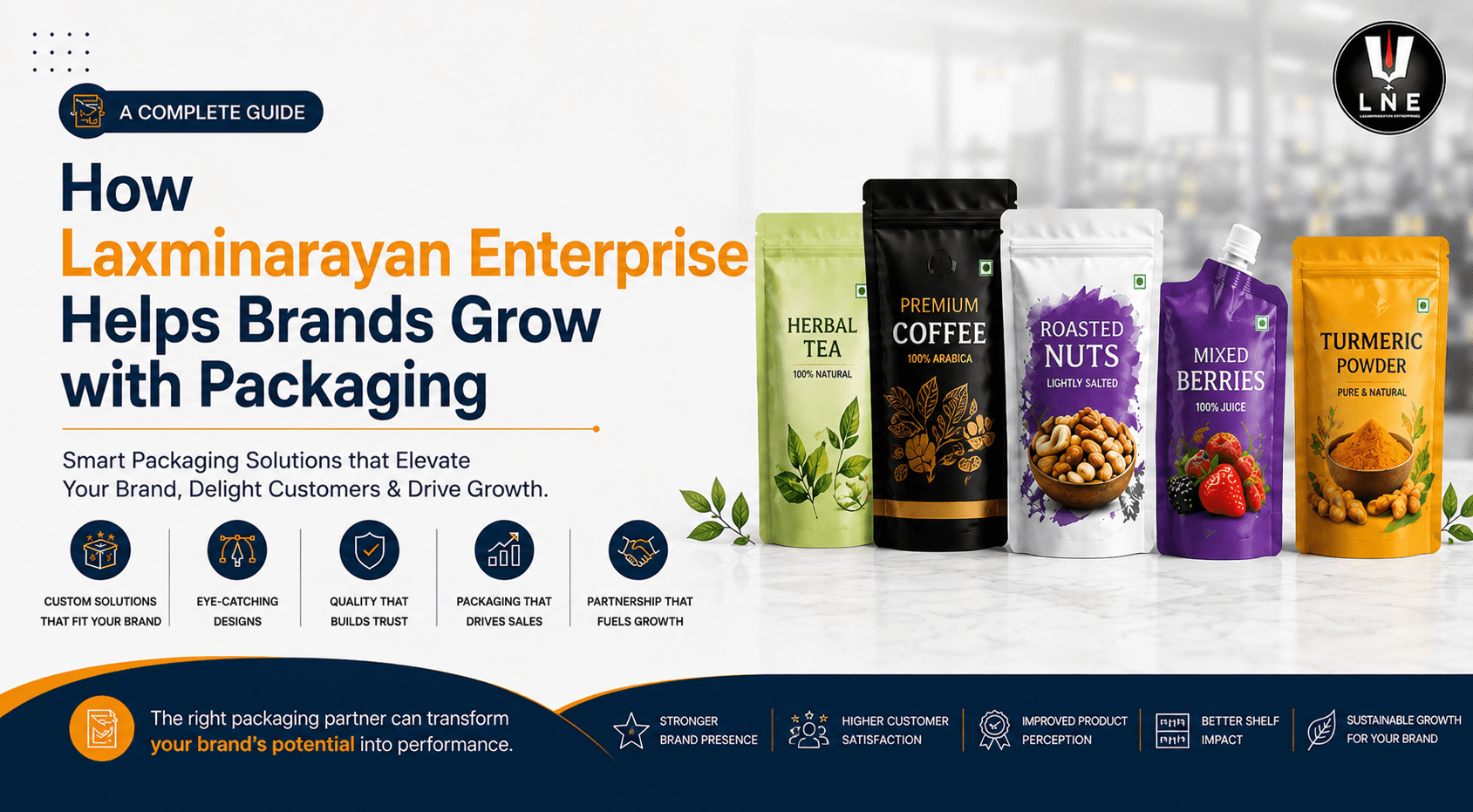 How Laxminarayan Enterprise Helps Brands Grow with Packaging