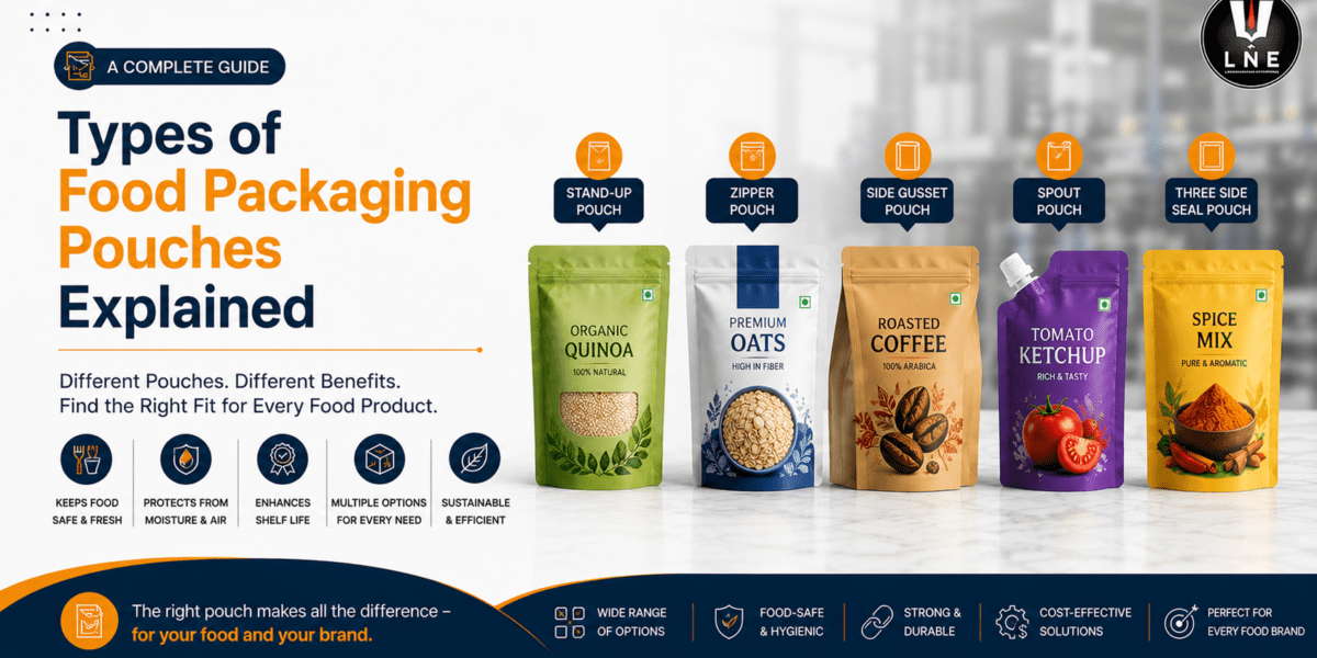 Types of Food Packaging Pouches Explained